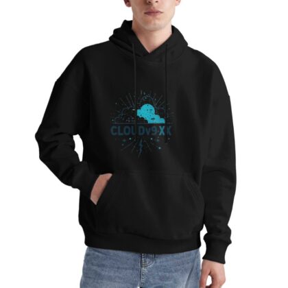 Cloud9XK Hoodie Men's Casual Streetwear Fashion Sweatshirt with Cool Graphic Design for Everyday Wear and Trendy Outfits Perfect for Youth and Urban Style Lovers