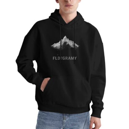 Mountain Inspired Hoodie for Outdoor Enthusiasts Minimalist Nature Design with Mountain Graphic and Fieldography Logo Perfect for Hiking Camping and Everyday Wear Comfortable Lightweight Sweatshirt Ideal for Adventure Lovers and Nature Photography Fans Stylish Urban Look for Men and Women